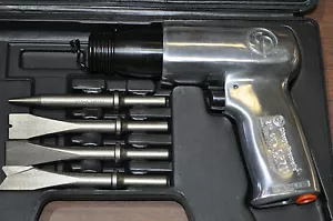 Chicago pistola pneumatica cerniera Cp 711K martello ad aria con set scalpelli in lega 4 prova CE, USA - Foto 1 di 8