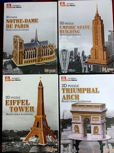 Cubic Happy 3D Puzzles - Architectural Buildings from Around The World - Picture 1 of 20