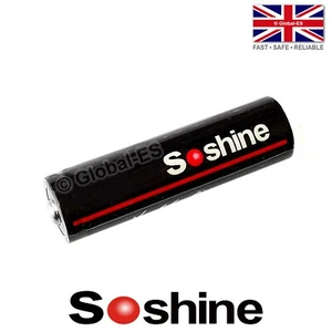 Soshine 14500 Li-Ion Rechargeable Button Top Battery - 3.7V 900mAh - Picture 1 of 1