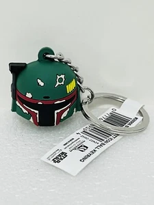 Star Wars Boba Fett Icon Ball 3D Key Chain - Picture 1 of 2