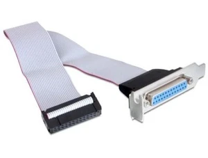 Placa ranurada PCI paralela 1 puerto DB25 externa - Com interna perfil bajo - Imagen 1 de 1