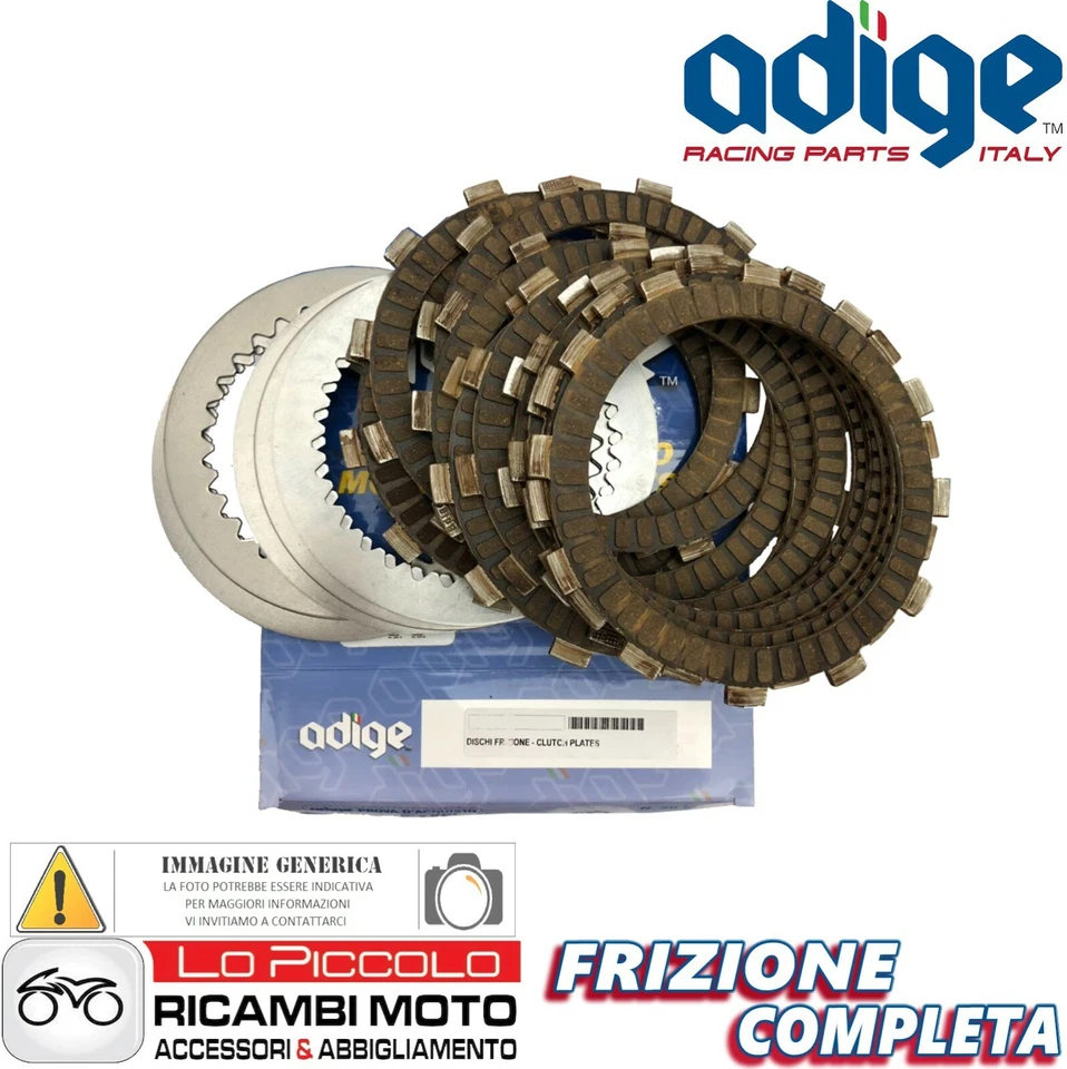 KIT DISCHI FRIZIONE COMPLETI CONDUTTORI+CONDOTTI ADIGE DUCATI 996 SPS 1998 2000 Foto 1 de 1