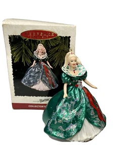 Barbie Christmas Ornament Hallmark 1995 Holiday Collectors Series Keepsake VTG - Picture 1 of 9