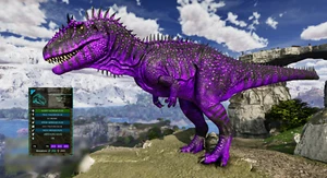 ARK Survival Ascended PvE * TOP STAT NIGHTMARE * Carcha | Carcharodontosaurus - Imagen 1 de 1