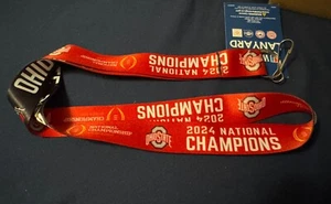 Ohio State Buckeyes University 2024 National Champions Lanyard 19” NCAA - Picture 1 of 2
