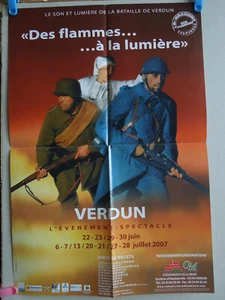 Affiche   Verdun  Des Flammes à la Lumière   Guerre 14   PGM      2007 - Foto 1 di 2