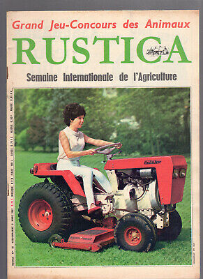 RUSTICA N°10 1967 Moto Jardinage Muguet Potager En Mars Laitues Oies Le Cerf • 4.90€