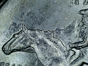 1999 P Delaware State 25c BU OBVERSE/REVERSE * STRIKE THROUGH * Error Rare #0691 - Picture 1 of 12