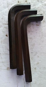 Innensechskantschlüssel 3/4×8" USA Sechskantschlüssel Standard (Stck 3) - Bild 1 von 1