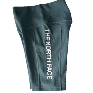 THE NORTH FACE NWT Women’s Coord Goblin Blue Biker Shorts Leggings SZ Small - Picture 1 of 8