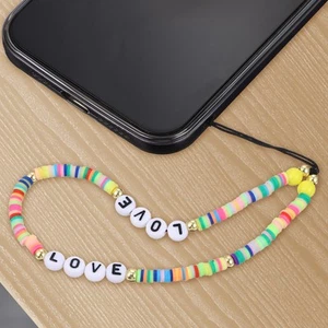 2 Pcs Mobile Phone Chain for Hanging Beads Miss Women's Charm Strap - Zdjęcie 1 z 10