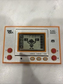Nintendo Game & Watch Time Out Flag Man / Flagman Mego 1980 Electronic Handheld
