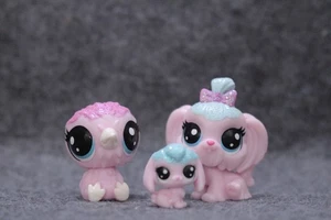 Auténtico Littlest Pet Shop LPS 3x Mini Mascotas Lote #2-18 #2-22 #2-2 Jammy Lapdog  - Imagen 1 de 3
