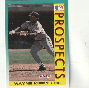 ENVÍO GRATUITO-COMO NUEVO-1992 Fleer Wayne Kirby Novato Cleveland Indians RC #670 - Imagen 1 de 1