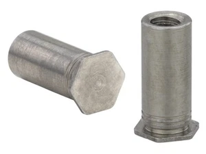 BSOS-M3-18 Blind Threaded Standoff Penn Engineering PEM Stainless Steel 25pcs - Picture 1 of 3