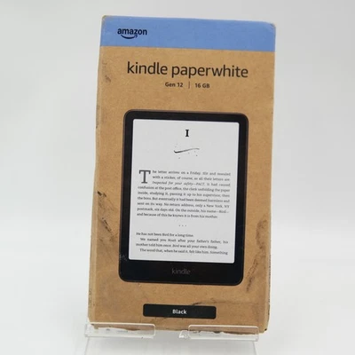 Wi-Fi Only Amazon Kindle Paperwhite 12th Gen 16GB Black/Free Shipping. - Image 1 of 4