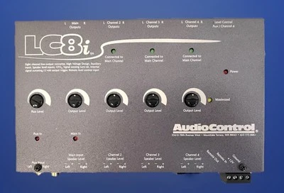 AudioControl LC8i Eight Channel Line Output Converter Classic Gray Color! - Image 1 of 4
