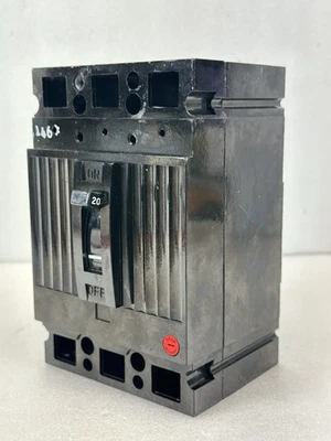 GE TED134020 Circuit Breaker 20A 3-Pole 480VAC - Image 1 of 4