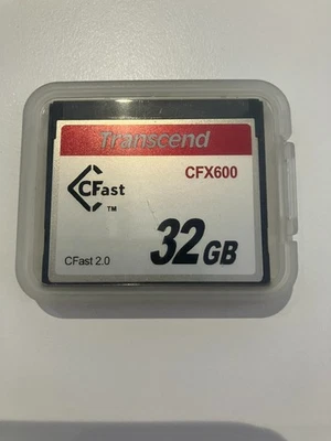 Transcend CFast 2.0 CFX600 32GB TS32GCFX600 - Image 1 of 2
