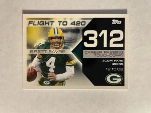 Brett Favre #BF-312 2008 Topps Brett Favre Collection Green Bay Packers - Picture 1 of 2
