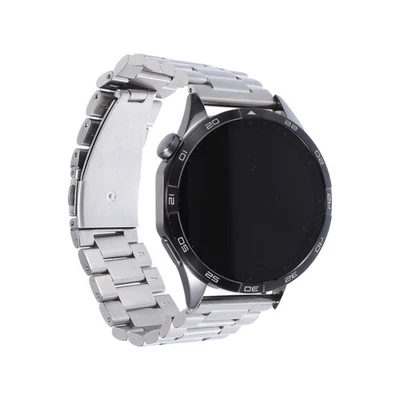 Cinturino per orologio in metallo con catena a sgancio rapido 20 mm tono argento - Immagine 1 di 4