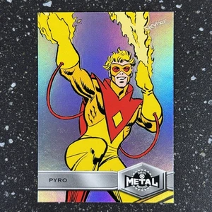 Pyro 2021 SkyBox Metal Universe Marvel X-Men #191 - Picture 1 of 2