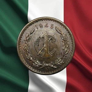 México 1945 1 centavo - barco combinado - Imagen 1 de 2