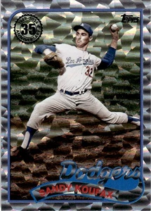 2024 Topps Series 2 1989 Anniversary Foilboard Sandy Koufax #89B2-47 - Picture 1 of 2