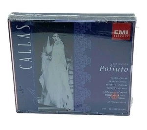 Donizettri: Poliuto, Callas – Votto, EMI, USA 1997 2 Discs CD Brand New Sealed - Picture 1 of 3