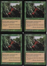 MTG: ELVEN CACHE Visions COMMON; played, Excellent condition x4