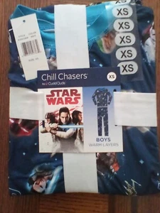 Star Wars Chill Chasers by Cuddle Duds Boys Layering Under Garments, New, Sz XS - Picture 1 of 1