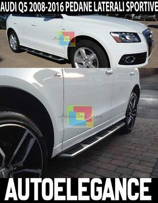PEDANE LATERALI AUDI Q5 8R 2008-2016 SOTTO PORTA ANTISCIVOLO ..- - Imagen 1 de 4