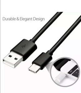 For LG G8X Dual Screen G8 G7 G6 G5 Stylo 4 ThinQ USB Type C Fast Charger Cable  - Picture 1 of 6