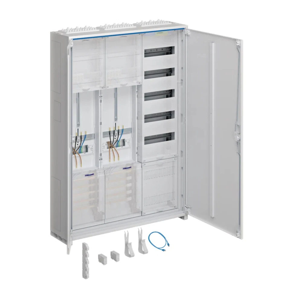 Hager 2Z/VF-5rh-APZ2 Komplettschrank, 1100 x 800 x 205 mm (ZB333U25N)