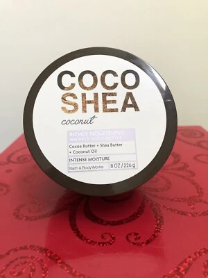 Manteca corporal acondicionadora Bath & Body Works COCO KARITÉ COCO 8 OZ original nueva Foto 1 de 2
