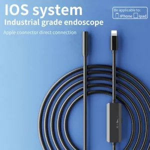 Cámara de inspección de cámara de serpiente endoscopio impermeable iOS iPhone 14/13/12/11 Android - Imagen 1 de 12