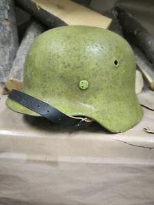 Casco Alemán Original Bonito Casco M40 Original Segunda Guerra Mundial Segunda Guerra Mundial Talla 66 Envío Gratis - Imagen 1 de 18