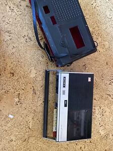 Sony Tapecorder TC120 Kasette Tasche Vintage Gebrauchsanweisung  Radio Luxelle