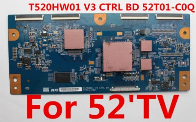 Placa T-Con AUO T520HW01 V3 CTRL BD 52T01-C0Q para TV de 52"" Foto 1 de 4