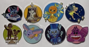 Disney Pin Joey Chou For Disneyland Park Mystery Set Complete Set Of 8 2023 - Picture 1 of 1