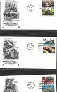 USA, 1991 WORLD WAR ll RELATED, FIRST DAY COVER - Picture 1 of 1