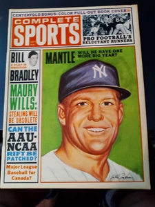 September 1965 Complete Sports Magazine (Mantle Cover) ex-nr.mt (see scan) - Picture 1 of 2