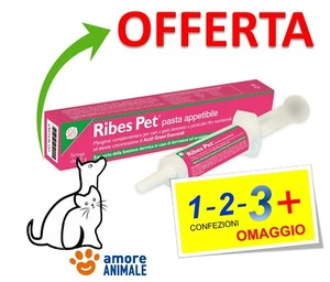 Ribes Pet Pasta 30 gr per CANI e GATTI 1 / 2 / 3 confezioni Cura le dermatiti - Foto 1 di 4