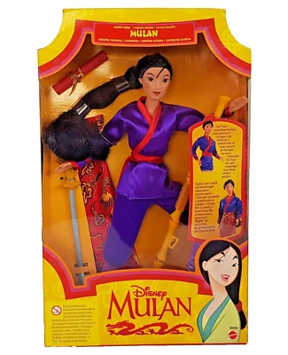 "Mulan Guerriera Segreta" in Gift Box Regalo RARISSIMO Mattel (Vedi Descrizione)