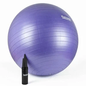 Pelota de Ejercicio 85cm Yoga Entrenamiento Fitness Gimnasio Embarazo Parto Anti-Explotaciones Púrpura - Imagen 1 de 9