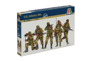 Italeri 6168 1/72 Scale Military Figures Model Kit Modern U.S Infantry Army 90's - Picture 1 of 1