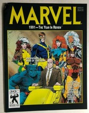 MARVEL The Year in Review #3 (1991) Marvel Comics color magazine VG+