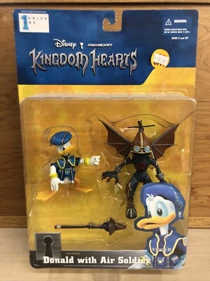 Juego de figuras Toycom Pato Donald y Soldado Aéreo Disney Kingdom Hearts Foto 1 de 4