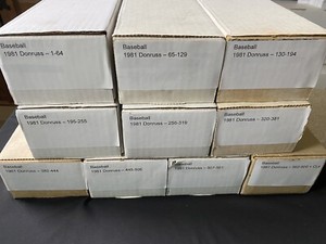 1981 Donruss - Baseball Cards - #201-400 - Complete Your Set - You U Pick