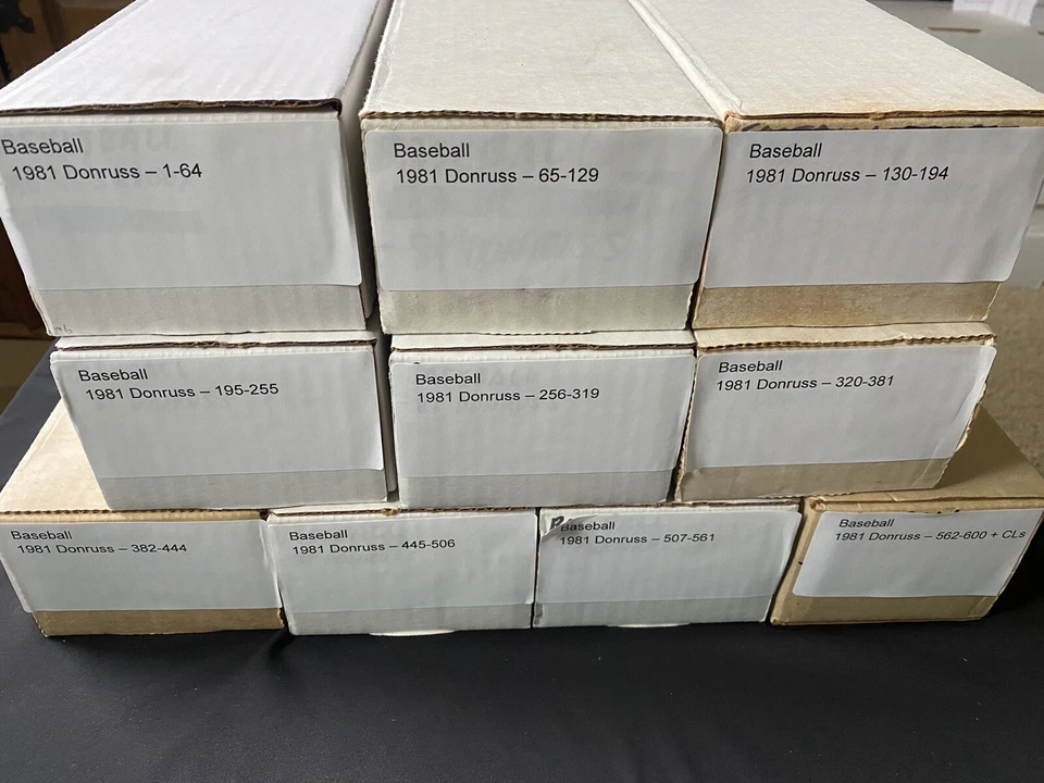 1981 Donruss - Baseball Cards - #201-400 - Complete Your Set - You U Pick - Image 1 of 1